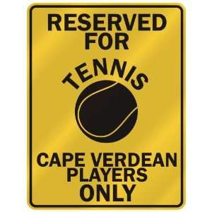   ENNIS CAPE VERDEAN PLAYERS ONLY  PARKING SIGN COUNTRY CAPE VERDE