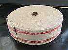 Red Stripe Jute Webbing Auto or Furniture Upholstery Supplies BTY