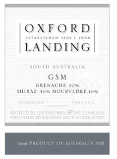 Oxford Landing GSM   Grenache Shiraz Mourvedre 2004 