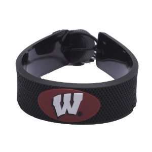    Wisconsin Badgers Classic Hockey Bracelet: Sports & Outdoors