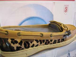   Top Sider LINEN/LEOPARD PONY Premium Soles Select your SIZE NEW  
