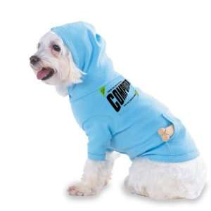   COMPUTER GURU Hooded (Hoody) T Shirt with pocket for your Dog or Cat