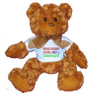 Support Organized Sports Kiss A Lacrosse Player Plush Teddy Bear with 