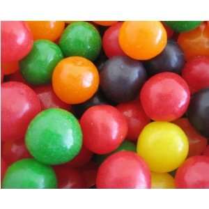 Assorted Chewy Fruit Sour Balls   5lb Bag  Grocery 