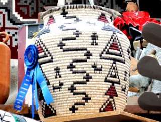 Tressa Curtis Navajo/Paiute Basket 2010 Blue Ribbon  