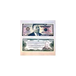   Martin Luther King Million Dollar Bills   (100 Count) 