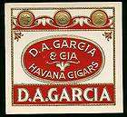 CAPTAIN ALVAREZ Cigar out label from FLORIDA Ybor  