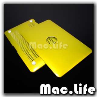 METALLIC YELLOW Hard Case Cover for Macbook Air 13  