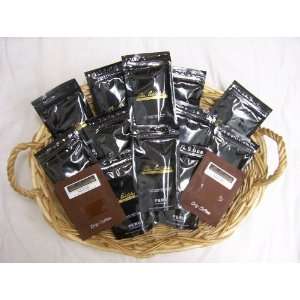 Coffee Ground Organic; 12 small bags + free 2 pouches  