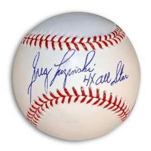   Greg Luzinski Baseball Inscribed 4X All Star: Sports Collectibles
