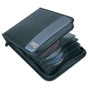   DVD40S DVD Portfolio (40 Capacity, Nylon, Black/Silver) Electronics