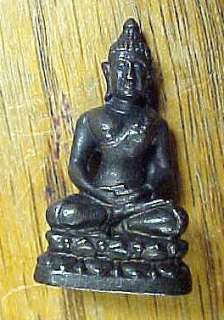 Small Metal Amitabha Buddha Statue for Dharma 1 1/2  