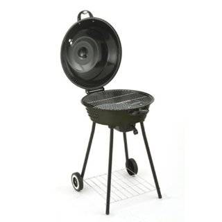  Meco Stand Up 4100 Square Utility Charcoal Grill, Red 
