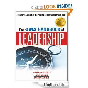The AMA Handbook of Leadership, Chapter 17 Adjusting the Political 