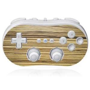  Design Skins for Nintendo Wii Classic Controller   Holz 3 
