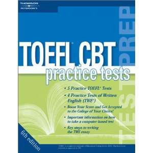TOEFL CBT Practice Tests w/audio 2004 (Petersons TOEFL CBT Practice 