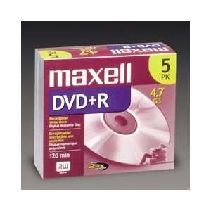  MAX635037 DVD R 4.7GB, Single Sided, Printable Shiny 