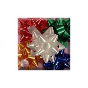  200ea   2 1/2 Christmas Mix Star Bows: Health & Personal 