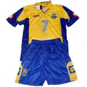   Cup Ukraine Shevchenko Authentic Soccer Jersey: Sports & Outdoors