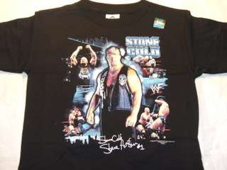 Stone Cold Steve Austin T shirt JUVI SMALL (Size 4)  