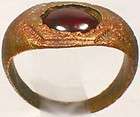 Roman Elegant Bronze SEAL Ring, 100 400 AD , Beauty