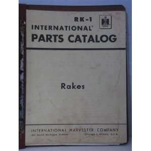  International harvester RK 1 international parts catalog 