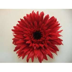  NEW Red Gerbera Daisy Hair Clip, Limited. Beauty