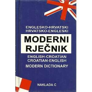  English Croatian/Croatian English Modern Dictionary 