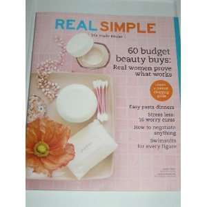  Real Simple Magazine May 2007 60 Budget Beauty Buys Real 