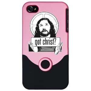   or 4S Slider Case Pink Got Christ Jesus Christ 