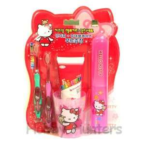    Toothbrush Set   Hello Kitty   Set of 5 items 