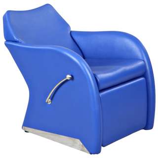New Blue Lounge Salon Shampoo Chair & Footrest SU 59BLU  
