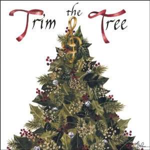 Trim the Tree Silver Wood & Ivory Music