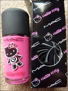 MAC Hello Kitty Rare Collection   Something about Pink Nail Polish 