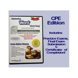 Mastering Word Made Easy   CPE (Continuing Professional Education 