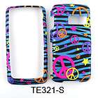 for LG RUMOR Banter TOUTCH LN510 Phone Cover Faceplate Case PEACE 
