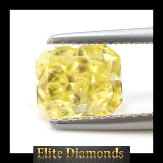 EGL 1.04 CT NATURAL FANCY YELLOW SI1 LOOSE DIAMOND  