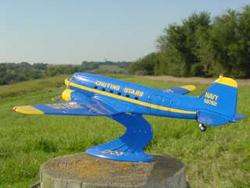 US Navy Chuting Stars Blue Angels Ertl DC 3 Plane MINT  