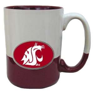  Washington State Cougars NCAA Team Logo 2 Tone Grande Mug 