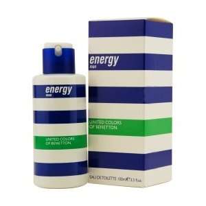  BENETTON ENERGY by Benetton EDT SPRAY 3.3 OZ for MEN 