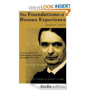The Foundations of Human Experience Lecture 7 of 14 Rudolf Steiner 