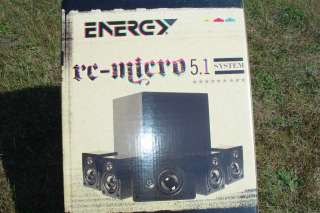 Energy RC Micro 5.1 Surround Sound Speaker System {BRAND NEW} 629303 