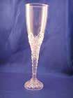 12 Plastic Acrylic Champagne Flutes Glasses 8 Tall   Clear