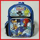 16 Sega Sonic the Hedgehog Backpack   School Book Bag (Large)