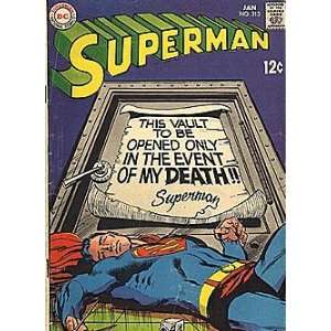  Superman (1939 series) #213 DC Comics Books