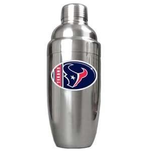   : Houston Texans NFL Stainless Steel Cocktail Shaker: Everything Else