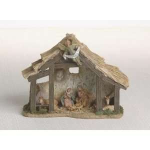   Musical Nativity Scene with Stable #50038