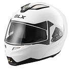 Flip Up White Full Face Motorcycle Helmet Modular XL  