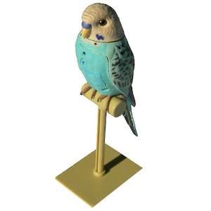    Realistic Sculpted Bird creates Parakeet Bird Sounds Toys & Games