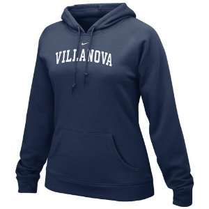  Nike Villanova Wildcats Ladies Navy Blue Arch Lettering 